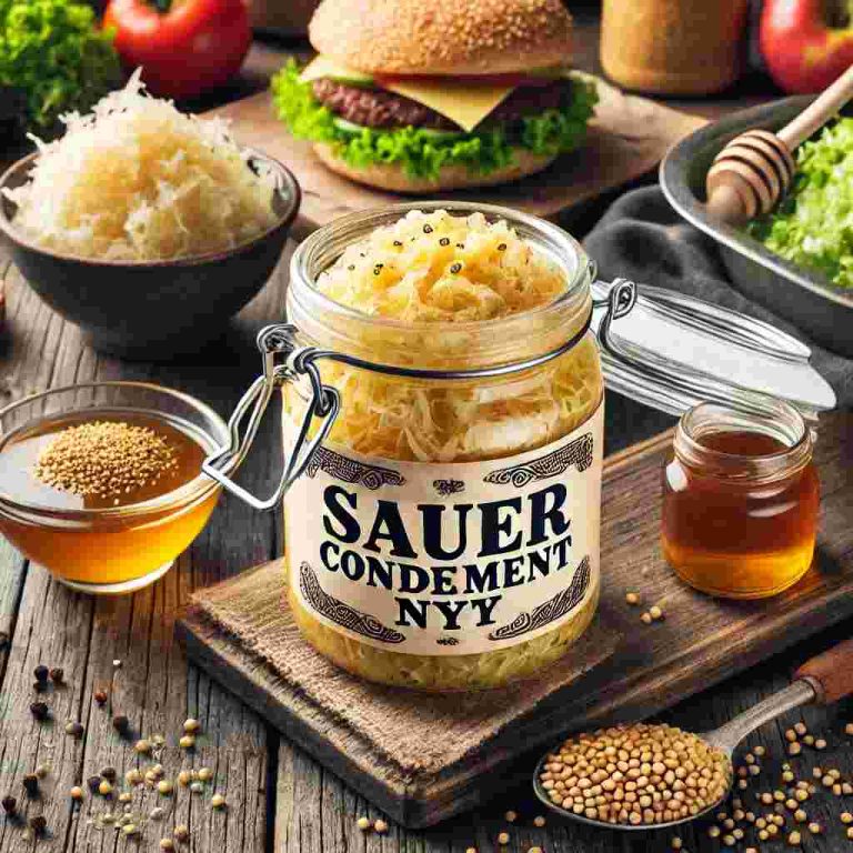 5 Reasons Why Sauer Condiment NYT Is Revolutionizing Flavor!